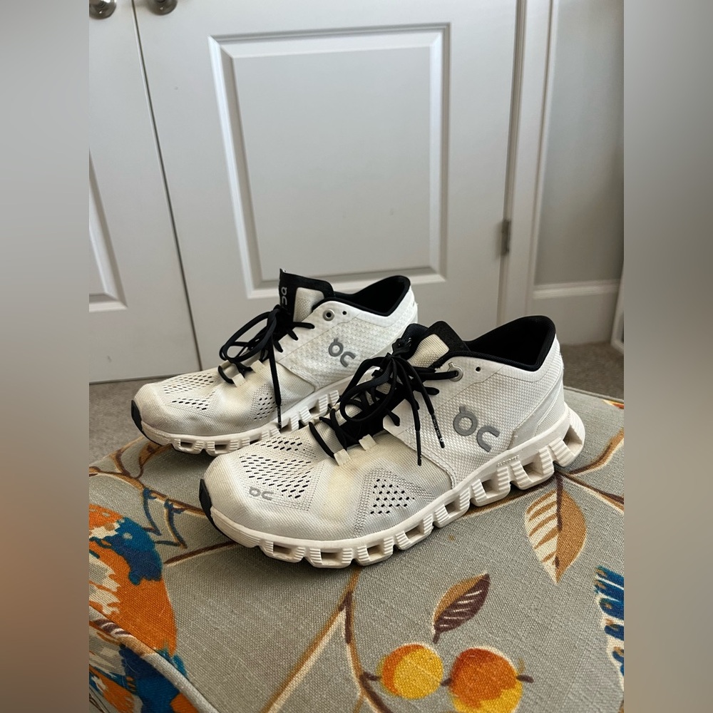 White On Cloud Sneakers